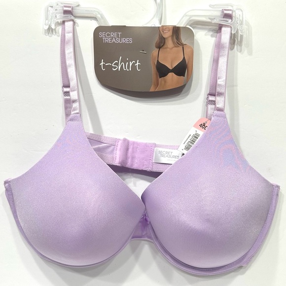 Secret Treasures Women's 40D Underwire T Shirt Lavender Bra Lightly Padded, NWT - Picture 5 of 10